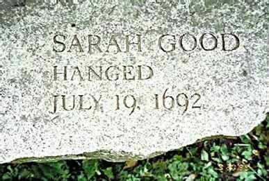 sarah good hanged
